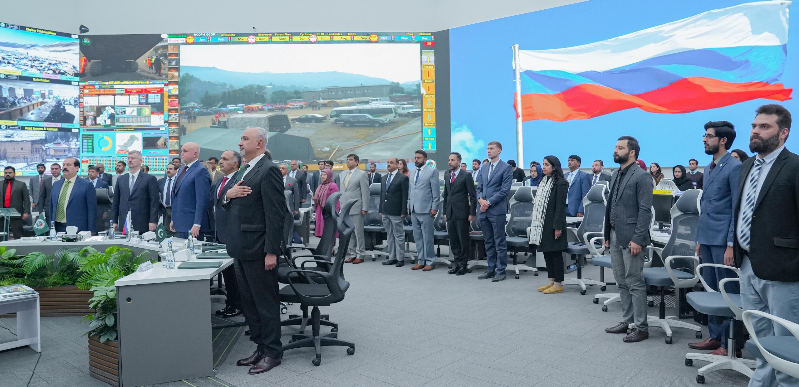 27-11-2025, High-Level Russian Delegation Visits NEOC at NDMA Headquarters