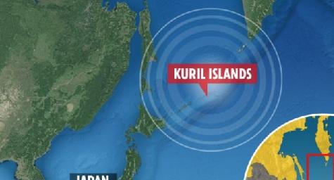 Magnitude 6.5 earthquake struck Russia's Kuril Islands. Depth: Measured at a depth of 12 km (7.46 miles).