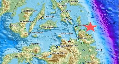 Magnitude 6.1 quake hits southern Philippines