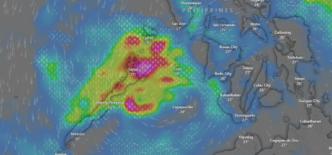 Extreme Rainfall in Philippines