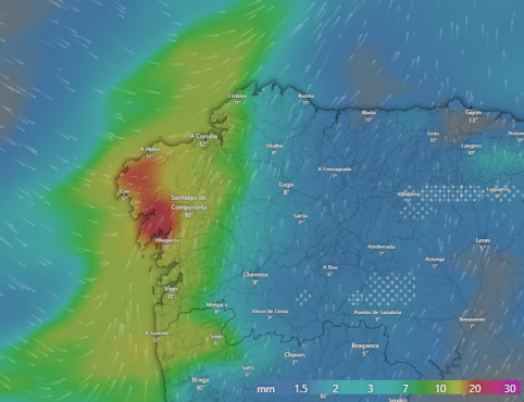 Heavy Rainfall in Spain