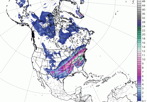 Winter Storm Impacting North America