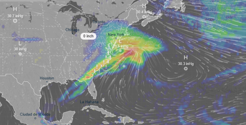 Severe Weather System across Southern & Eastern United States
