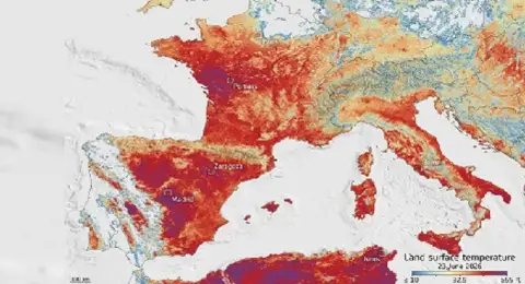 UK and France brace for fresh heat wave amid record European temperatures