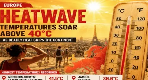 European heatwave causes 1,000 excess deaths in France