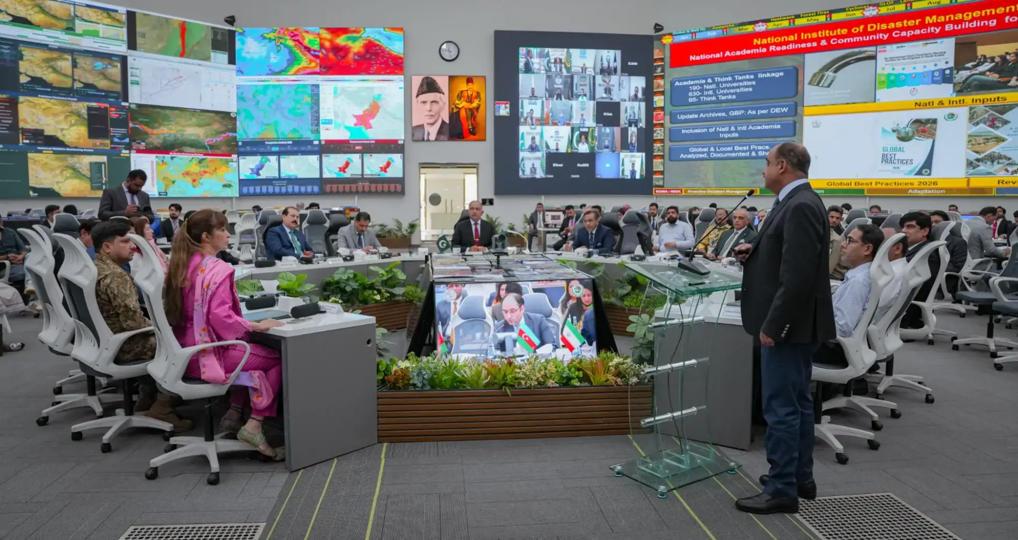 Monsoon Coordination Conference Held at NEOC, NDMA Headquarters