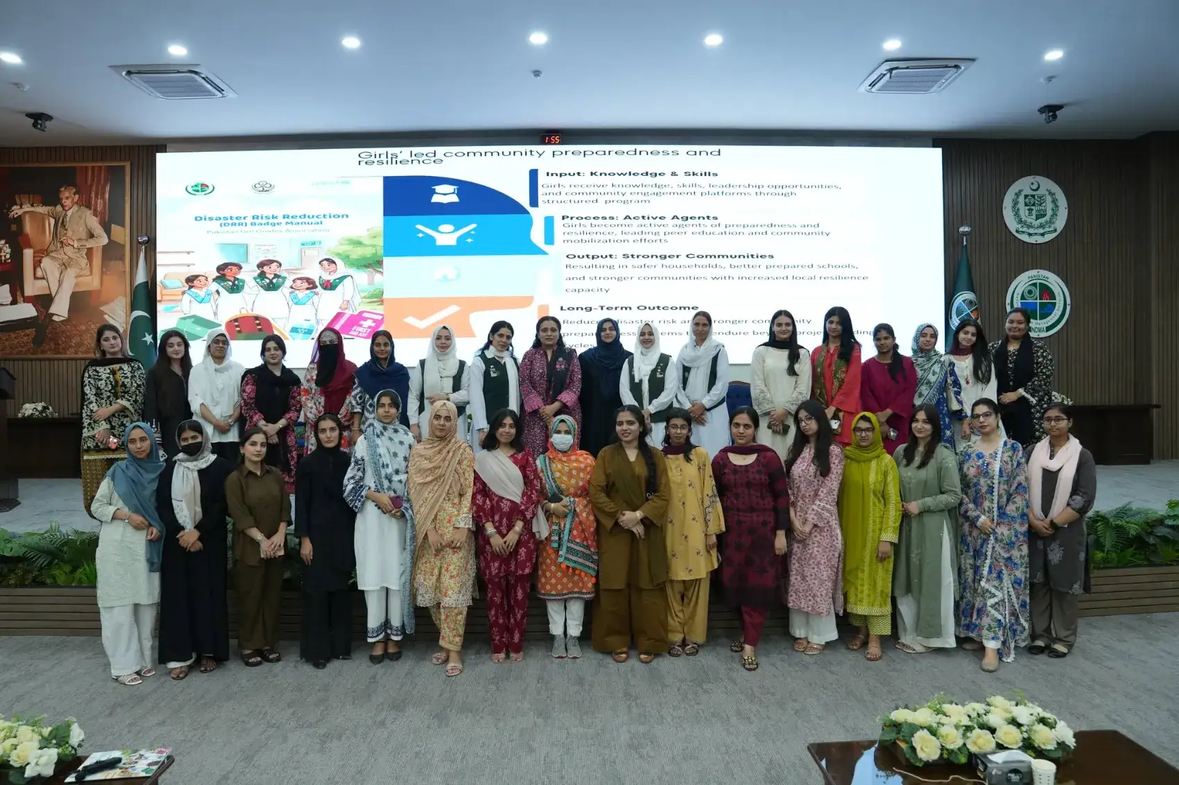 DRR Activity by Pakistan Girl Guides Association-NDMA Internship Program 2026