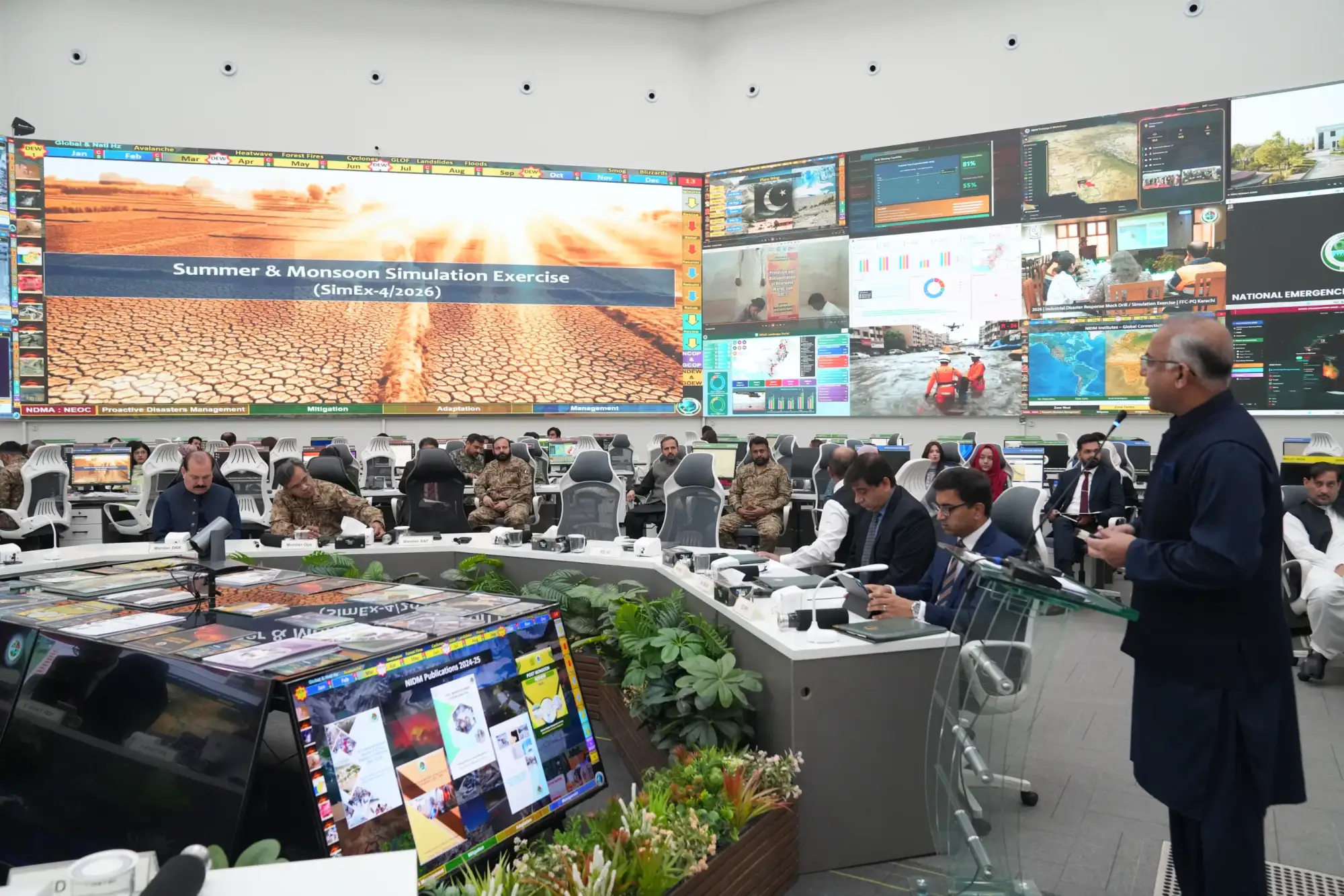 Internal Simulation Exercise (SIMEX) Conducted at NDMA