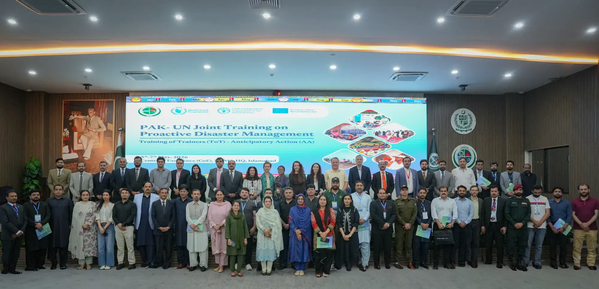 Pakistan–UN Joint Training Held at NDMA on Proactive Disaster Management