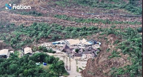 Massive landslide at Mae Moh mine causes over 100 million baht in damage
