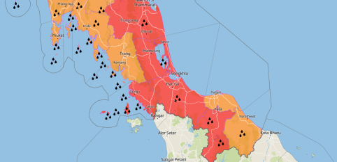 Heavy Rainfall in Thailand
