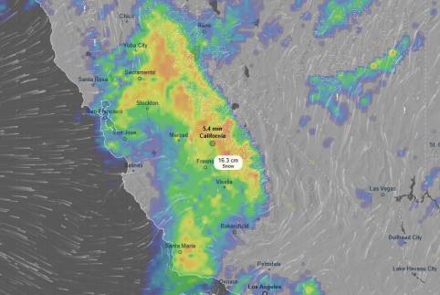 Major Storm Event for California