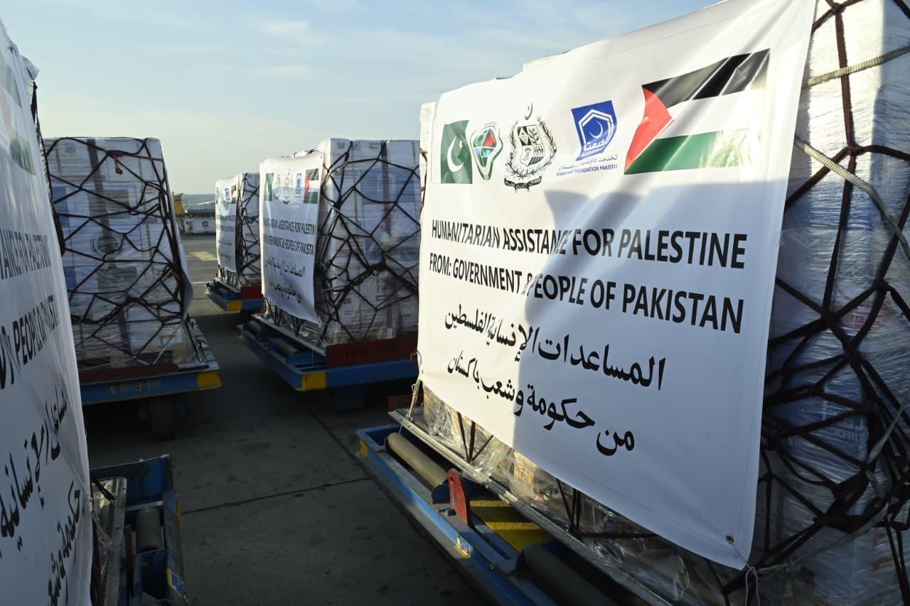 12-02-2026, NDMA Dispatched 29th Humanitarian Aid Consignment for Gaza (Palestine)