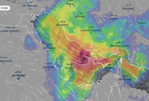 High Risk of Floods and Heavy Rainfall Across Arabian Gulf Region