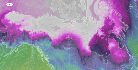 Arctic Cold Wave Canada & North America