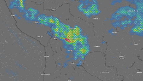 Rainfall & Flood Risk Forecast - Bolivia and Southeast Peru